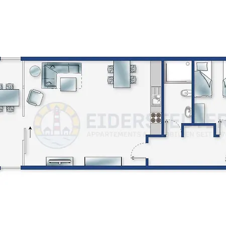 7 Blanker Hans Id 226 公寓 圣彼得奥尔丁